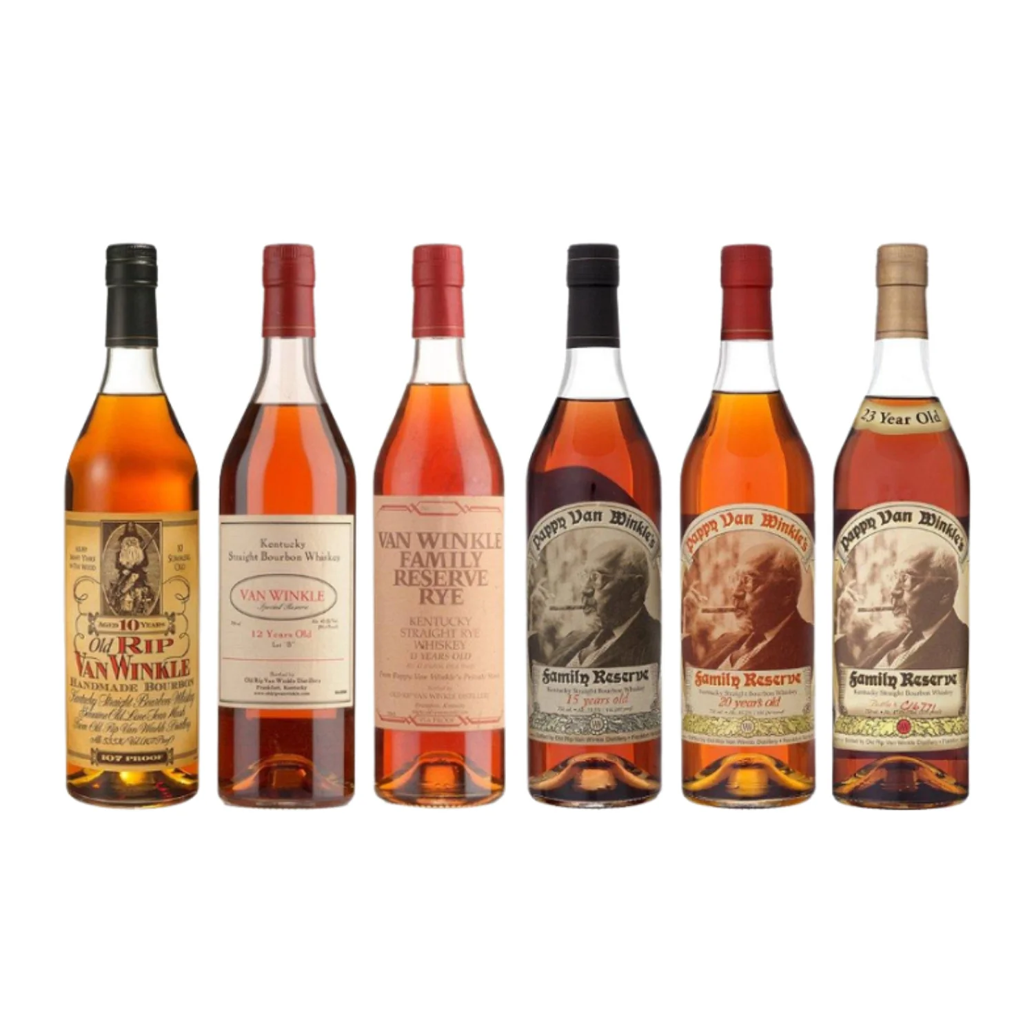Pappy Van Winkle 6 Bottles