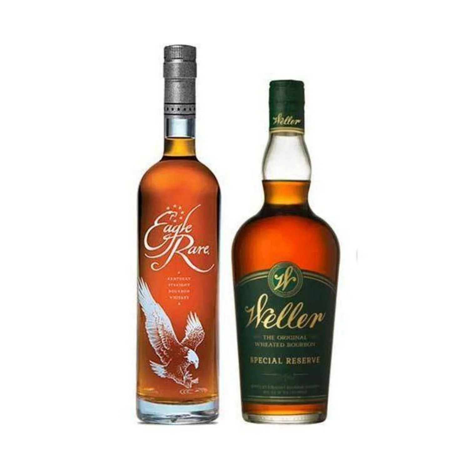Eagle Rare and Weller 2